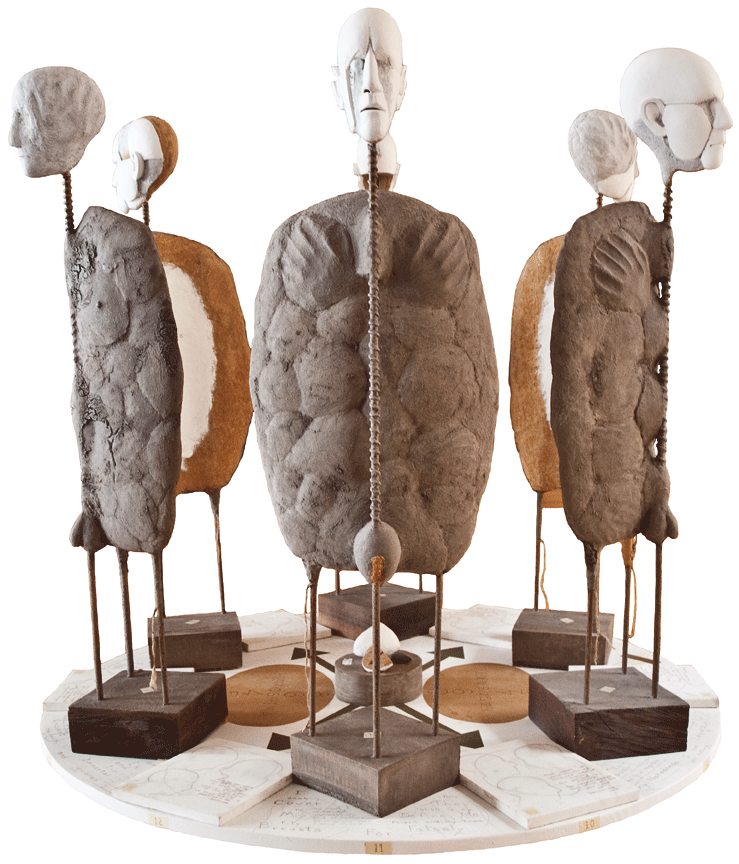 35 Robert Cremean Maquette for The End of Time Installation - Modern Art Sculpture for Home Decor, Office Display & Gallery Exhibitions