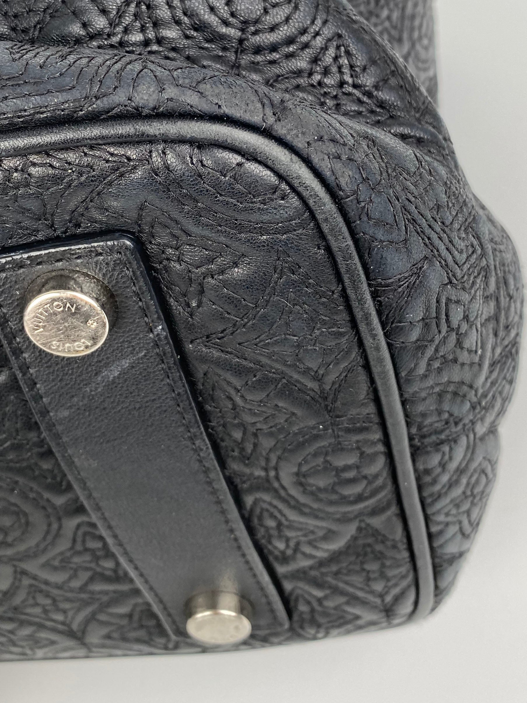 Authentic Louis Vuitton Black Antheia Hobo PM Handbag - Luxury Leather Shoulder Bag for Women | Perfect for Work, Travel & Evening Events