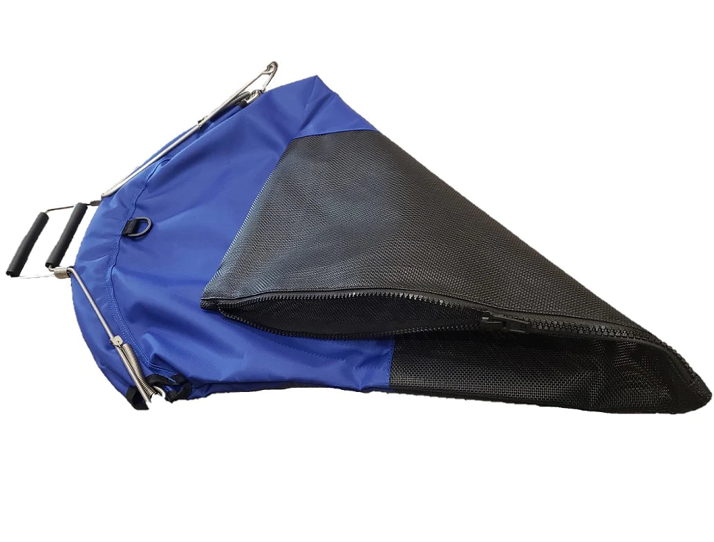 Heavy Duty One Handed Lobster Bag with Zipper - 20x25 Inches Yellow Spear Pro - Perfect for Fishing, Crabbing, and Seafood Storage