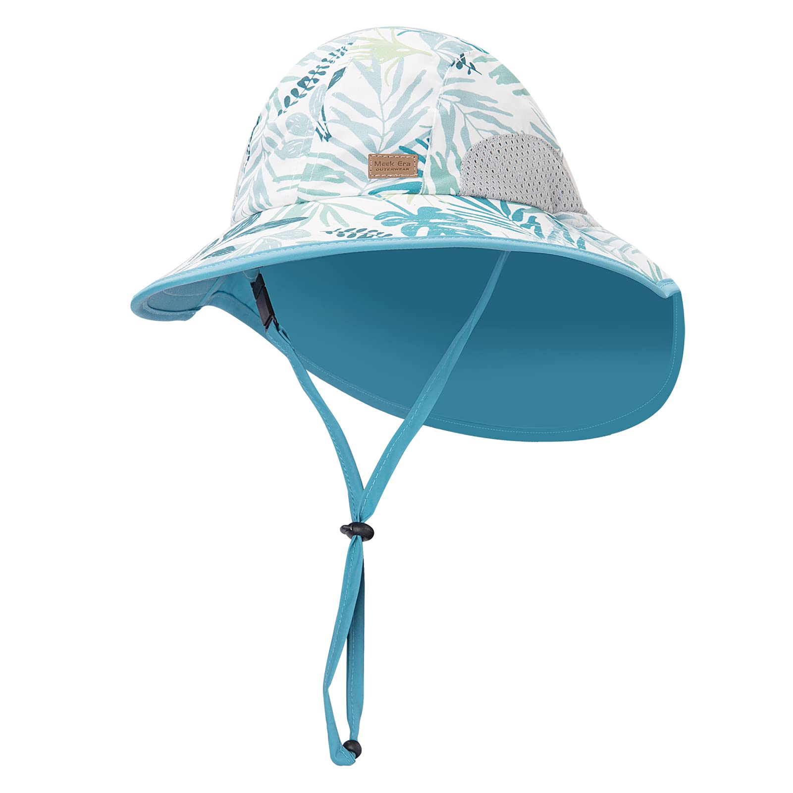 UPF 50+ Baby Sun Hat with Wide Brim - Toddler Bucket Hat for Boys & Girls - Summer Beach Hat for Outdoor Play, Swimming, Park & Vacation Protection