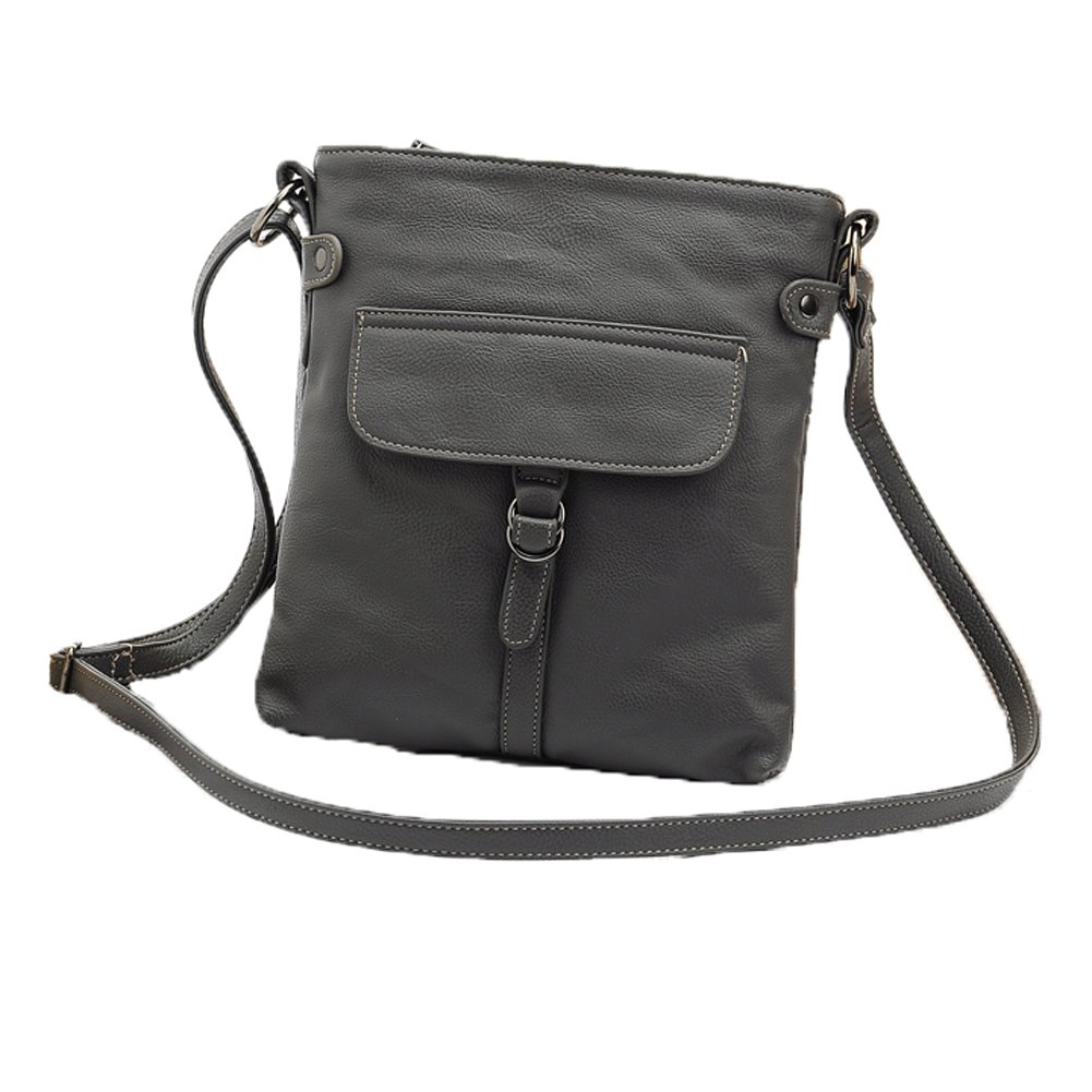 Soft Leather Crossbody Bag for Women - Stylish & Lightweight Purse for Daily Use, Travel, Shopping & Work