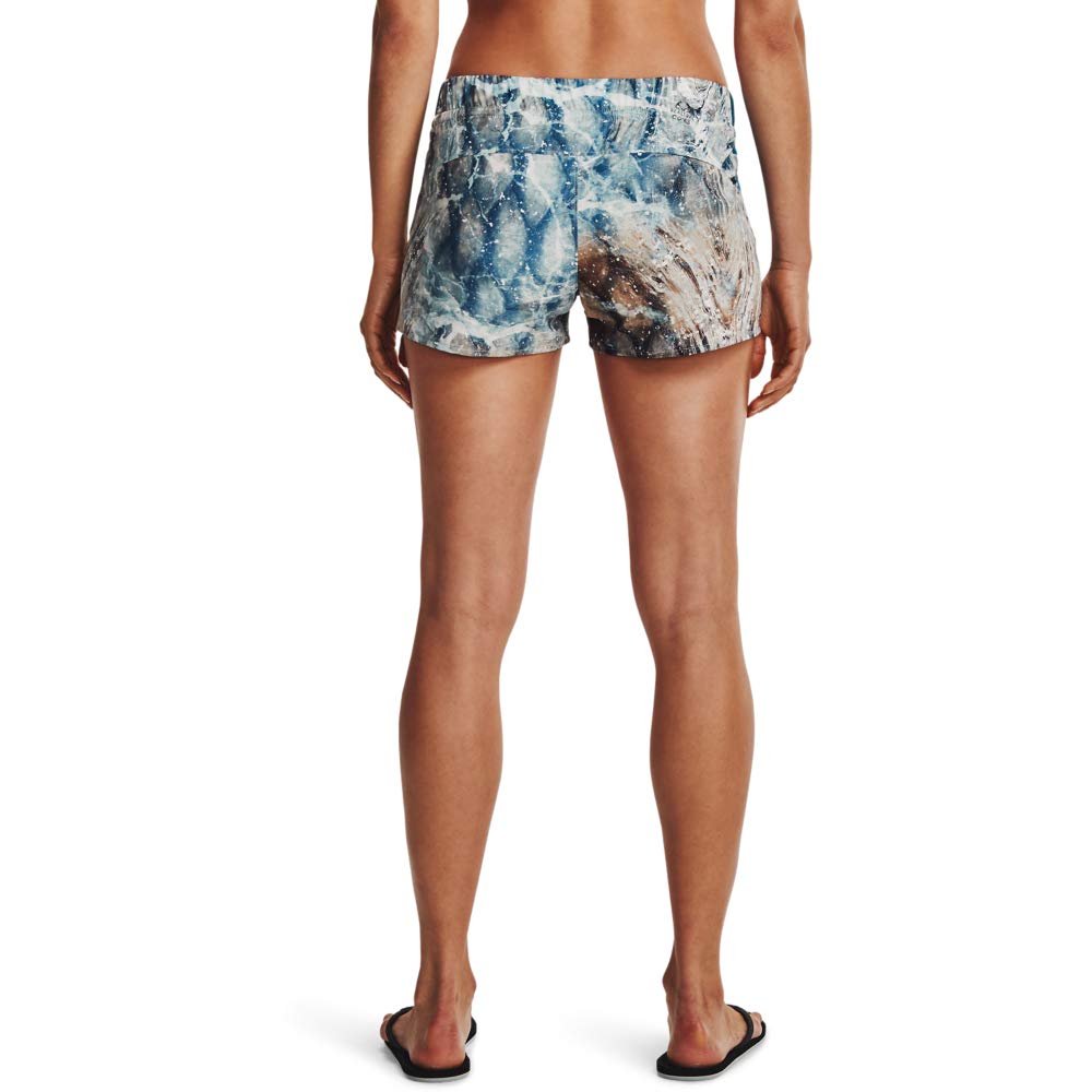 Under Armour Women's Fusion Printed Workout Shorts - Lightweight Breathable Running & Gym Athletic Shorts for Women
