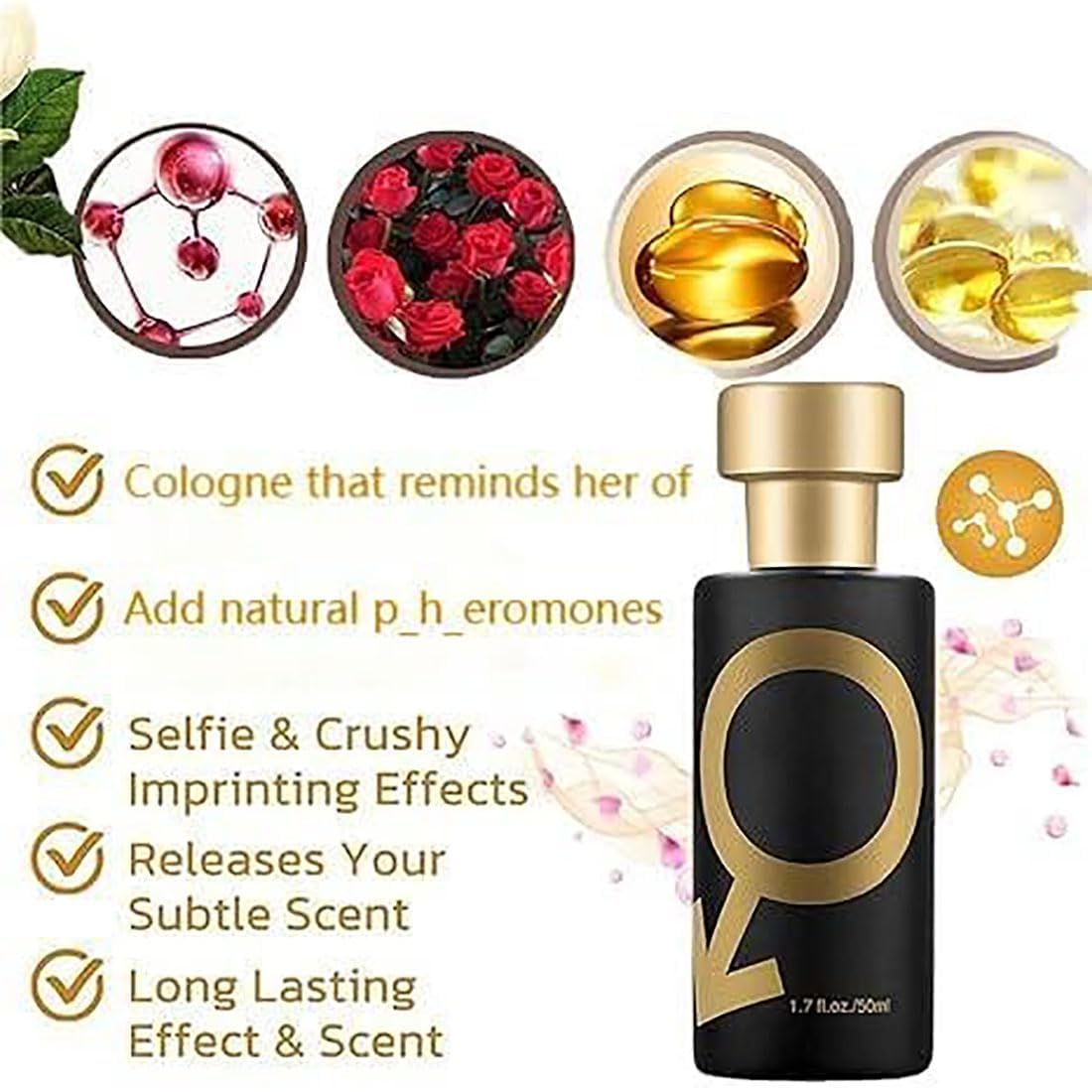VYG Cologne for Men - Alpha Touch Pheromone Cologne to Attract Women (2-Pack) | Long-Lasting Fragrance for Date Night & Special Occasions