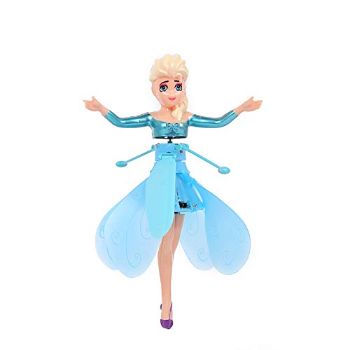 NW Rechargeable LED Levitating Fairy Flyer Toy - Smart Magnetic Floating Magic Fairy for Kids, Girls Gift for Ages 6+ - Perfect for Bedroom Decor, Princess Party Favors & STEM Learning Toys
