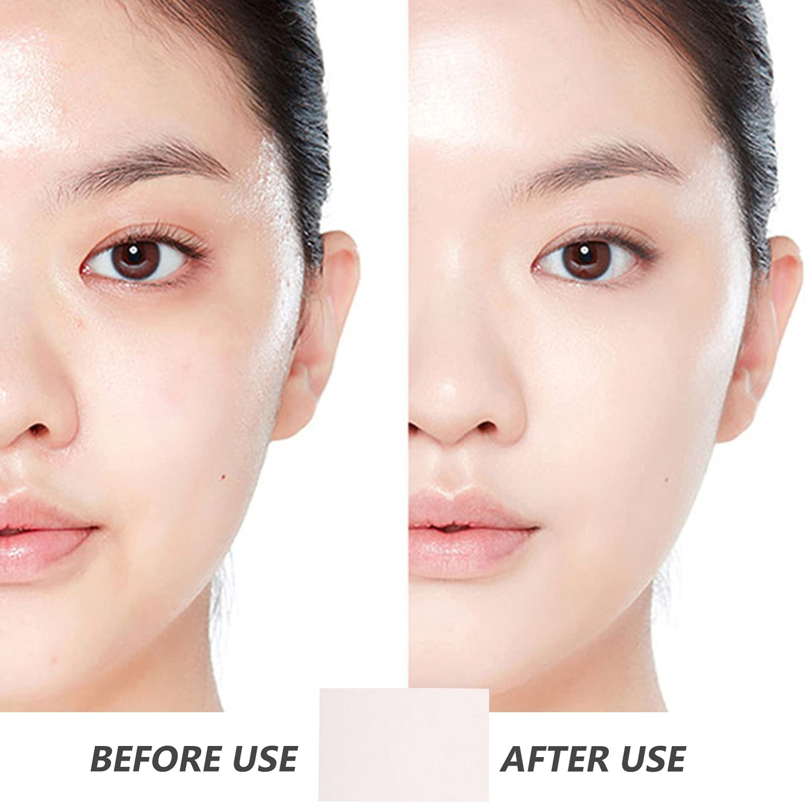 Lurrose Oil Blotting Paper 2-Pack - Absorbing Facial Tissues for Oily Skin Care & Makeup Touch-Ups