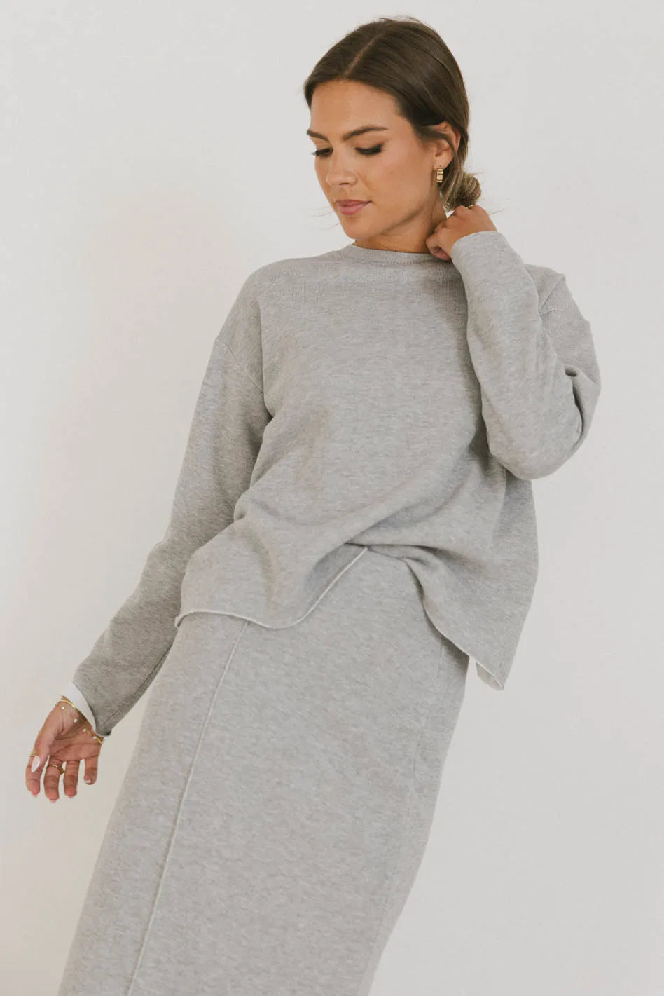 Harden Grey Sweater Top for Men - Soft & Stylish Knit Pullover - Perfect for Casual Wear, Office & Outings