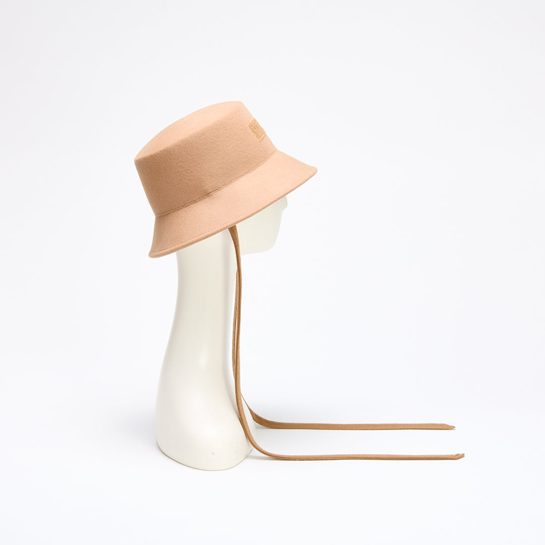 Jonah Wool Felt Bucket Hat for Women & Men - Soft & Stylish Outdoor Sun Hat for Hiking, Beach, and Summer Fashion