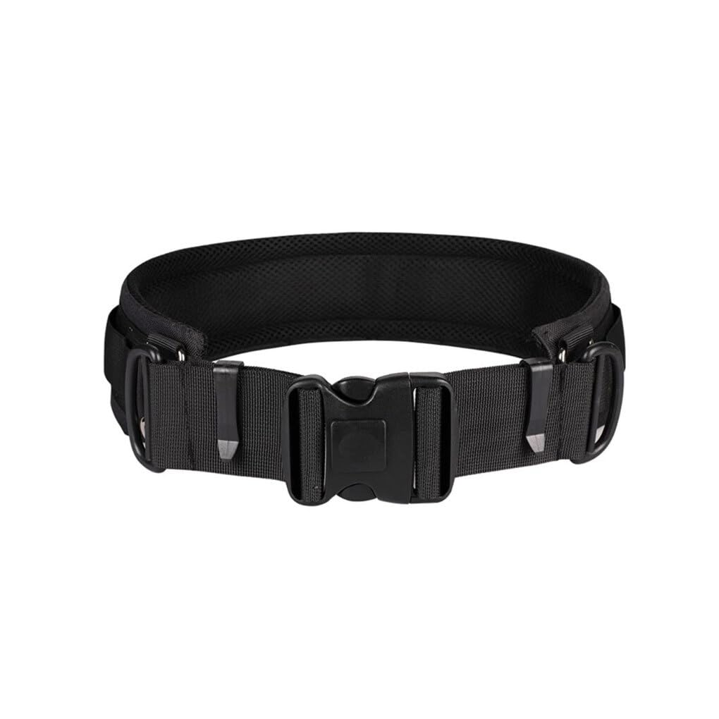 Nilioyul Camera Waist Belt - Adjustable Hiking & Outdoor Lens Strap with Buckle, Multifunctional Pouch for Water Bottle & Gear Storage - Perfect for Hiking, Camping & Travel Photography