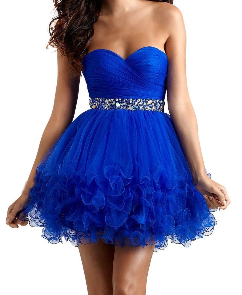 Elegant Women's Mini Princess Strapless Cocktail Dress for Homecoming, Prom, Party & Special Occasions | Flattering A-Line Silhouette | Perfect for Dances, Weddings & Evening Events