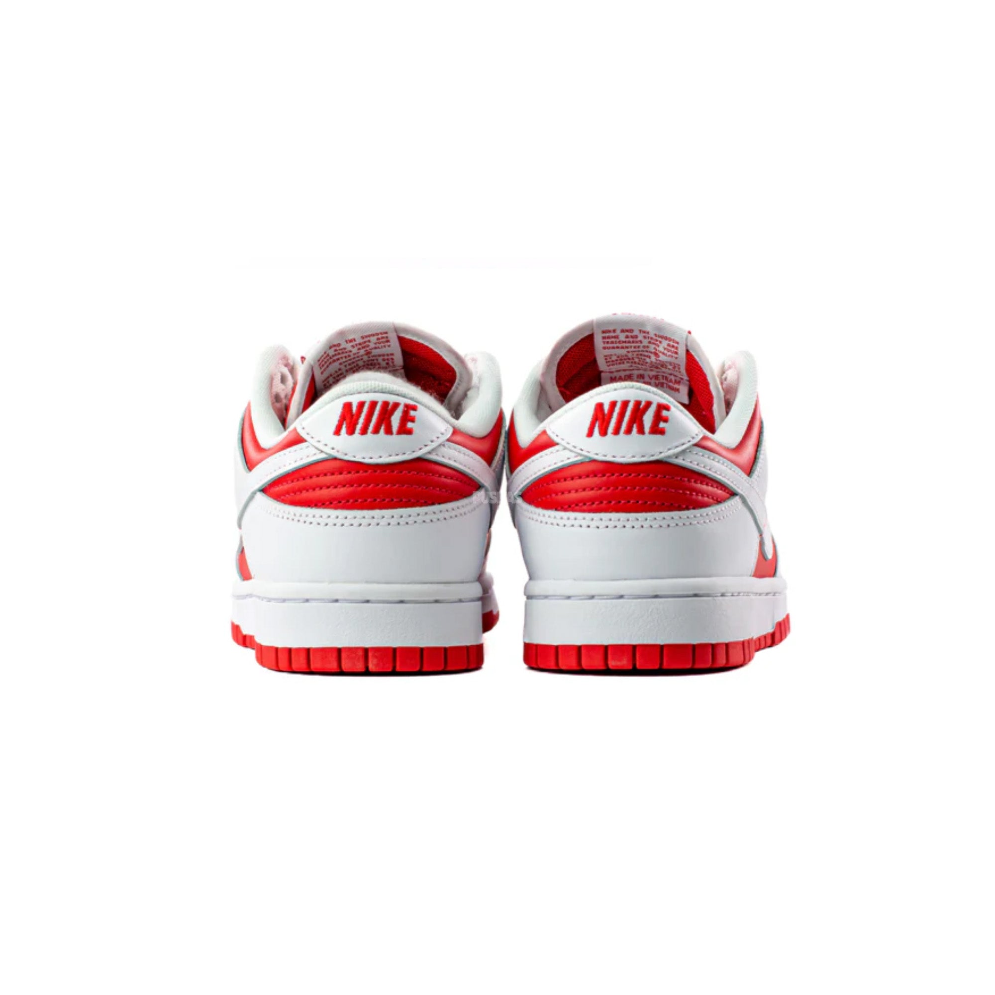 Nike Dunk Low 'Championship Red' Sneakers (2021 Release) - Men's Basketball Shoes for Streetwear & Casual Outfits