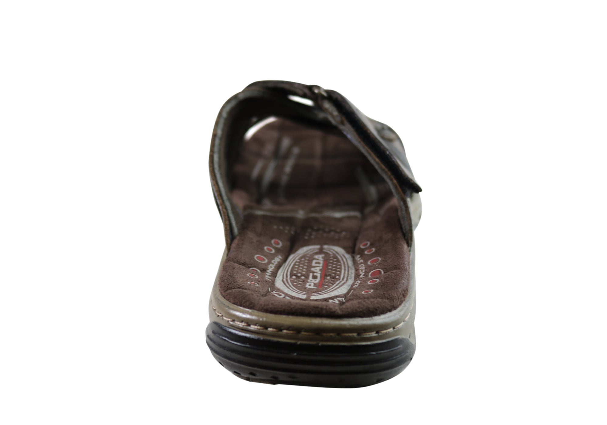 Nixon Men's Leather Comfort Slide Sandals - Handmade in Brazil - Premium Comfort for Beach, Pool & Summer Relaxation