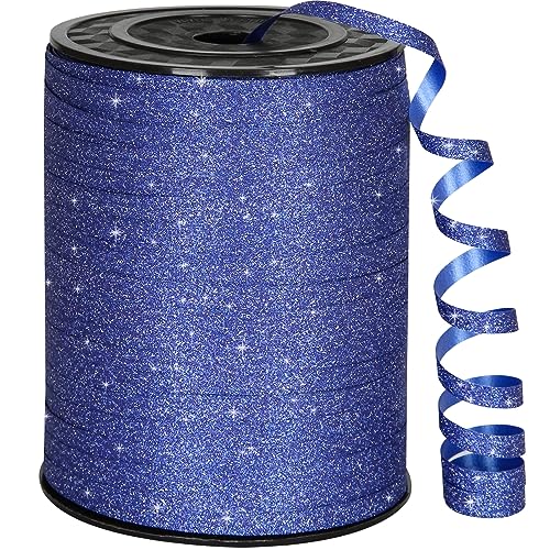 Blue Glitter Ribbon