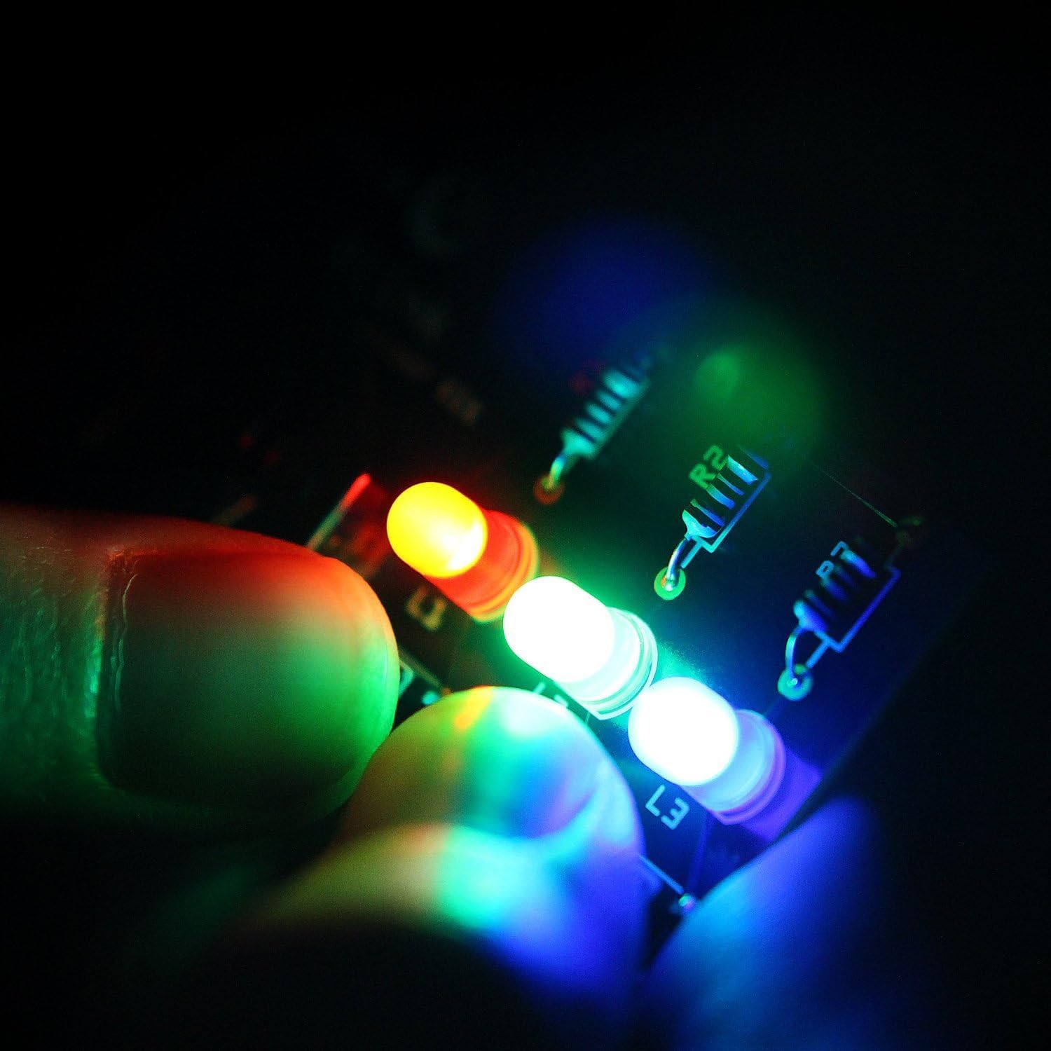 Blink LED Bulk Educator Pack - DIY Soldering Kit for Beginners & STEM Students | Electronic Light Circuit Board Science Project | Perfect for Classroom Learning, Home Experiments & Maker Projects