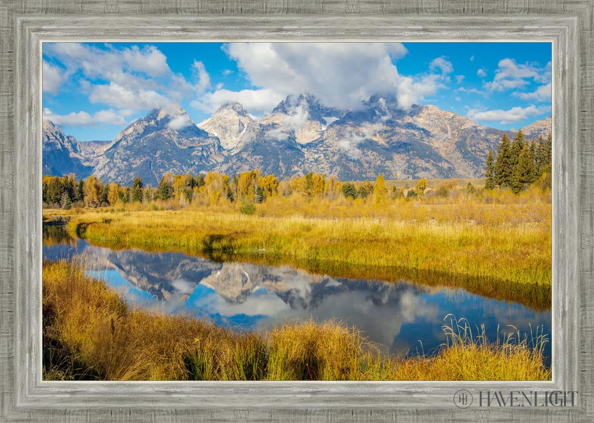 Autumn Splendor By Julie Kerr - Stunning Fall Landscape Art Print for Home & Office Decor | Perfect for Living Room, Bedroom Wall Art & Seasonal Gift
