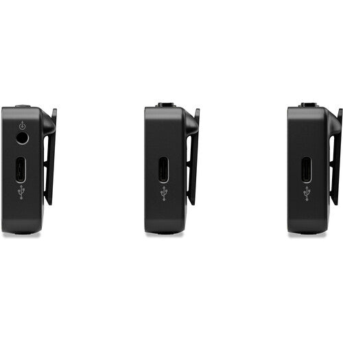 RODE Wireless GO (Gen 3) Compact Digital Wireless Microphone System with 2 Transmitters & Recorder - 2.4GHz Black - Perfect for YouTube Videos, Vlogging, Interviews & Live Streaming