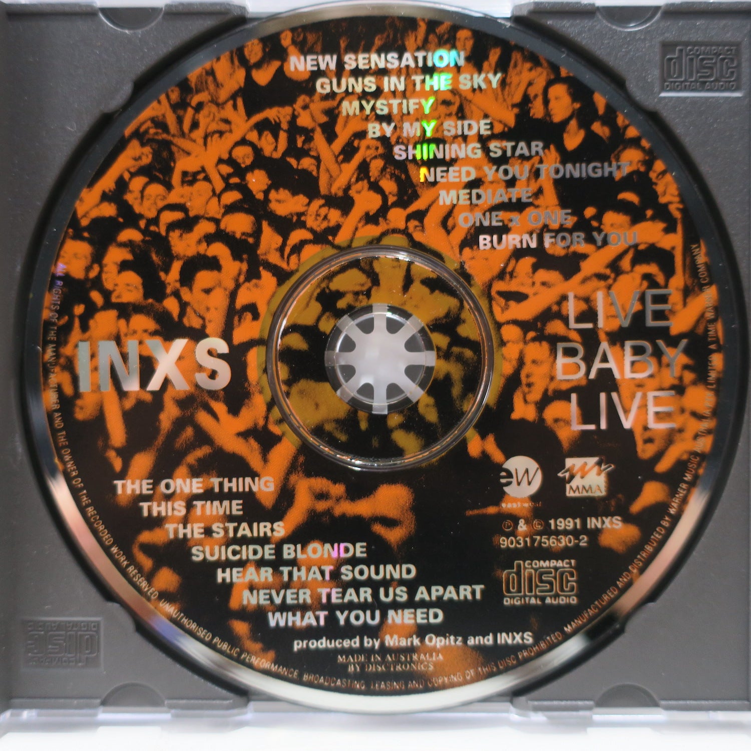 INXS 'Live Baby Live' Deluxe Box Set - CD, T-Shirt, Booklet & 2 Posters - Rare Australian Edition | Perfect for Music Collectors & INXS Fans