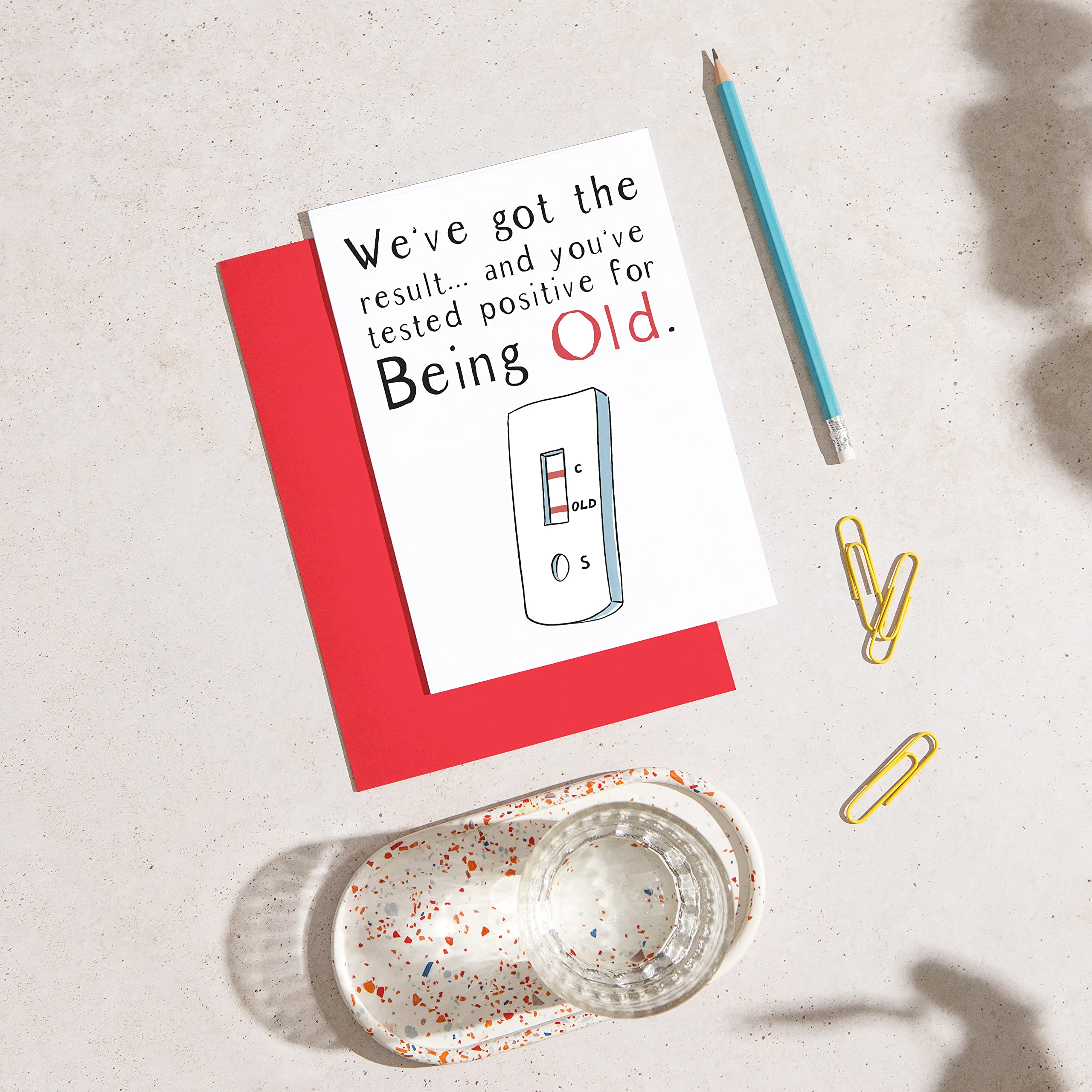 Funny Birthday Card for Men - A5 Size for Dad, Mom, Brother & Uncle