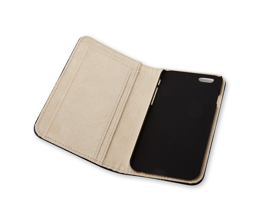 Moleskine Smart Leather Phone Case Cover for iPhone 6 - Slim Protective Wallet with Card Holder | Perfect for Work, Travel & Everyday Use