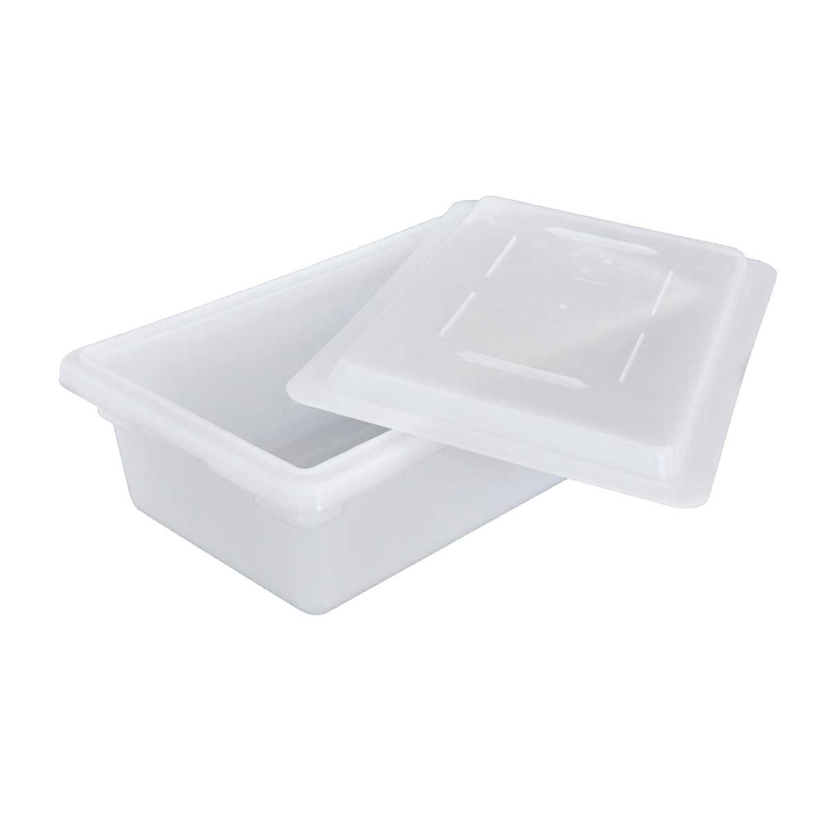 Cambro 1218CP148 White 1/2 Size Flat Food Storage Container Lid - 18