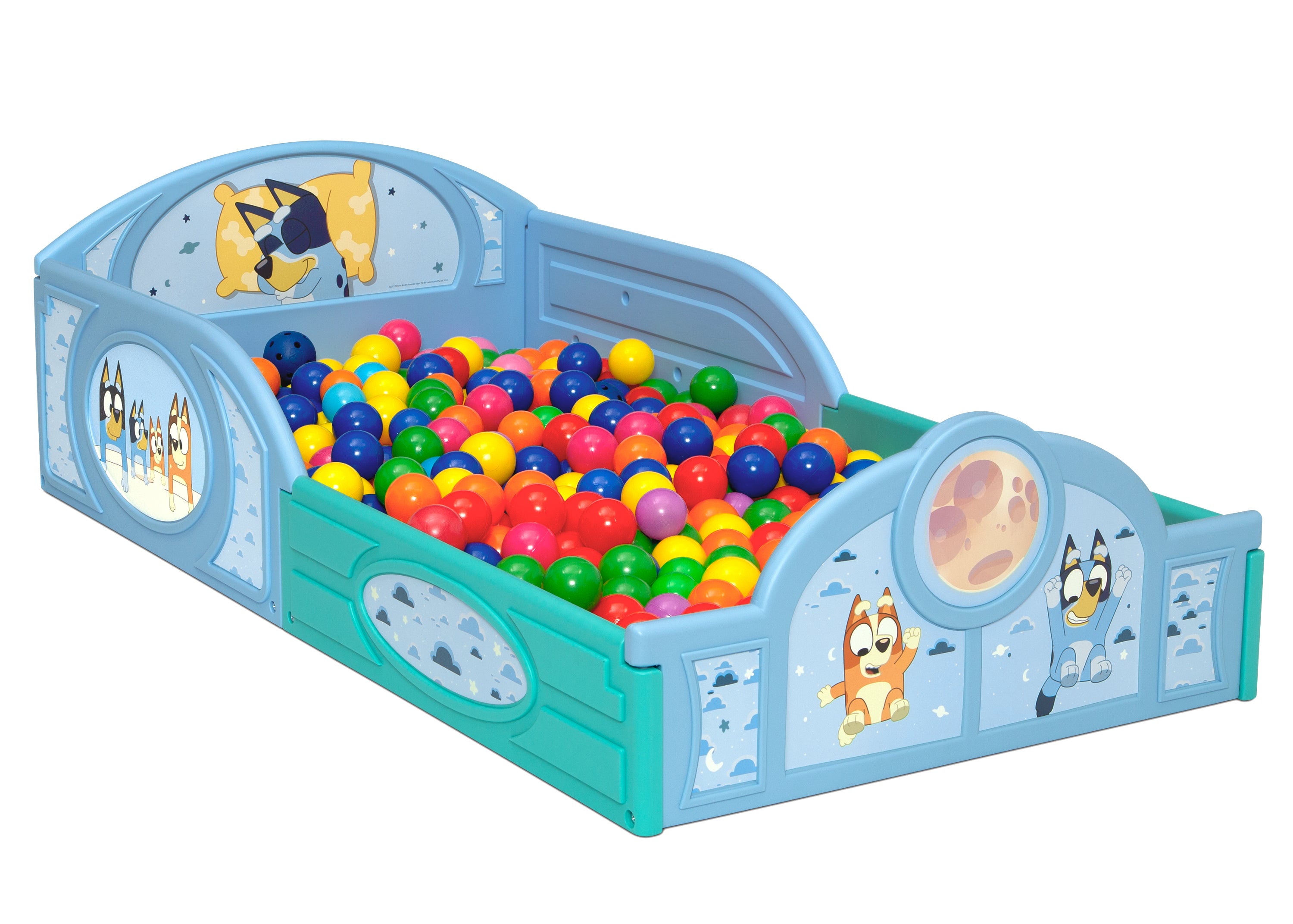 Bluey 3-Piece Toddler Bedroom Set - Kids Bedding, Blanket & Pillow Cover - Perfect for Nursery, Playroom & Gift for Bluey Fans