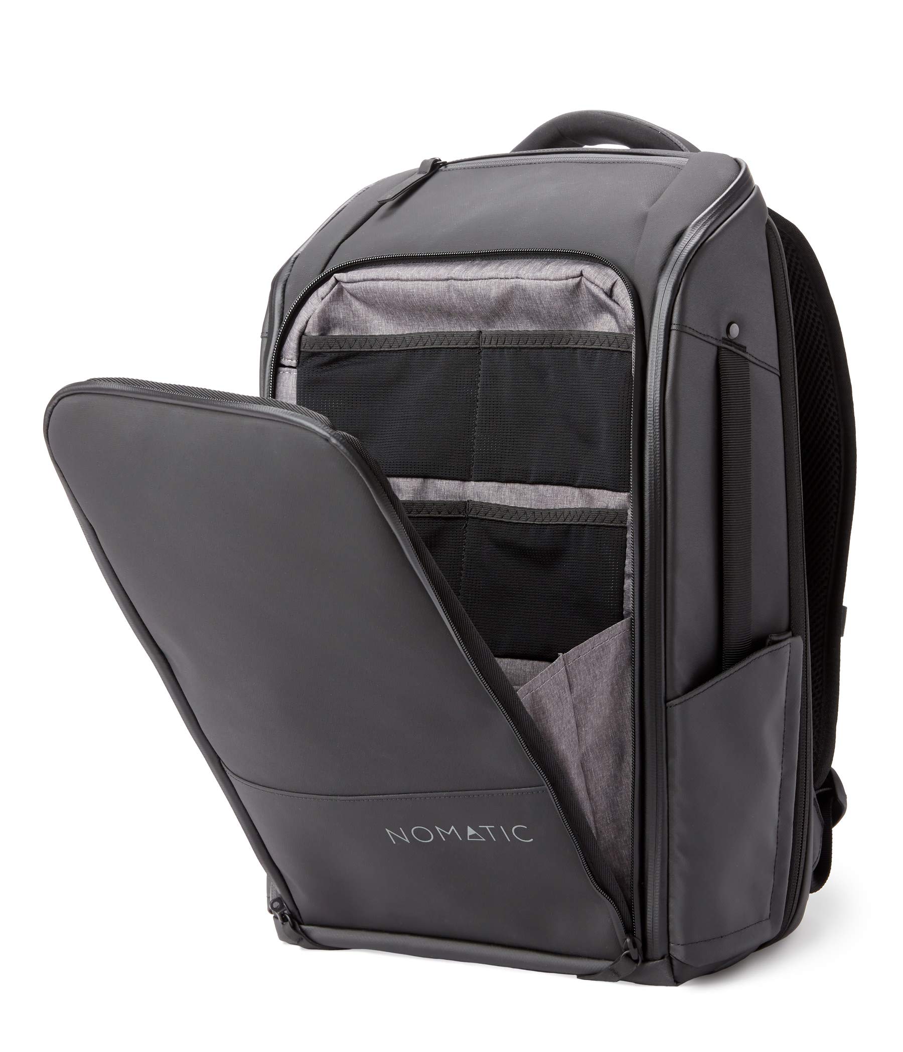 NOMATIC 20L Water Resistant Travel Backpack - Carry On Laptop Bag for Men & Women - Business & Personal Item Bag | Perfect for Air Travel, Commuting & Outdoor Adventures