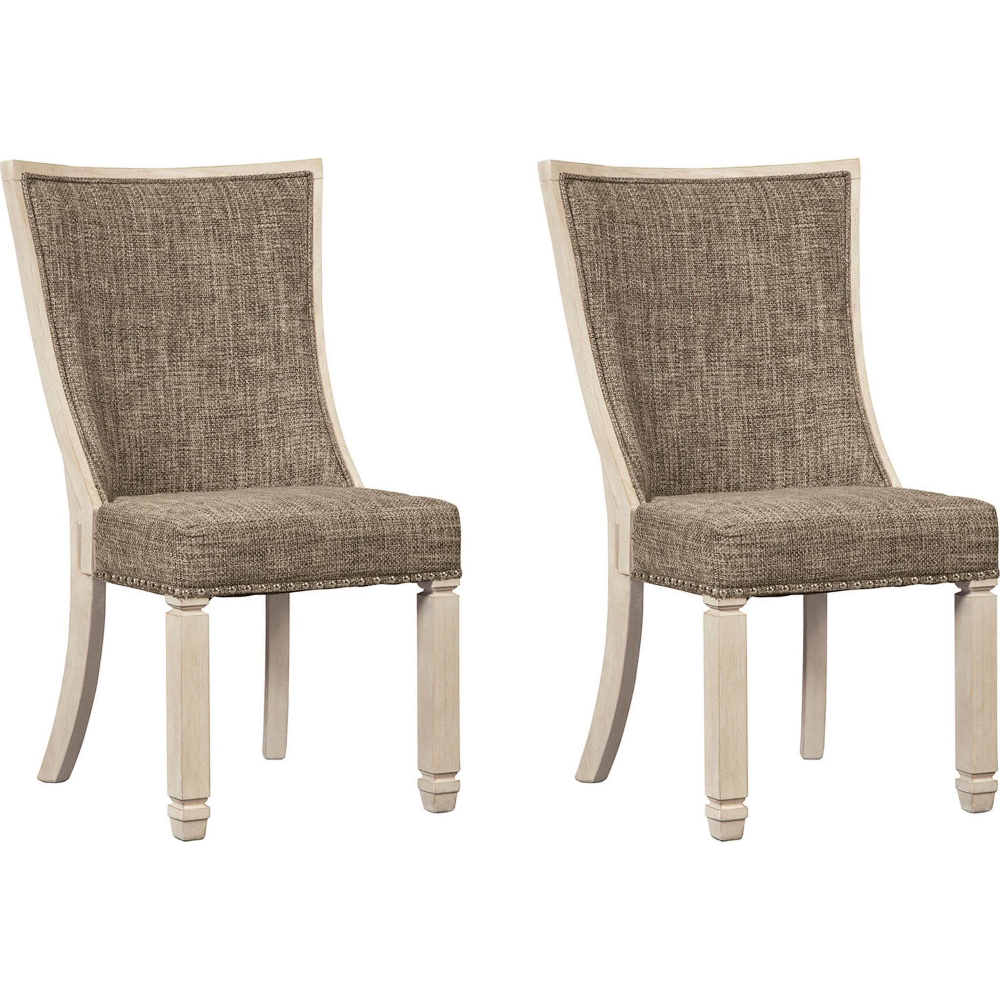 Bolanburg Two-Tone Side Chair (D647-02) - Modern Dining Room & Kitchen Accent Chair for Home & Office