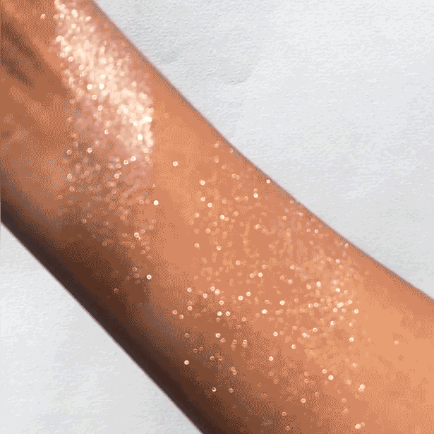 Sun Glow Face & Body Highlighter - Rose Petals 002 | Vegan & Cruelty-Free Makeup for Natural Glow | Perfect for Date Night & Special Occasions