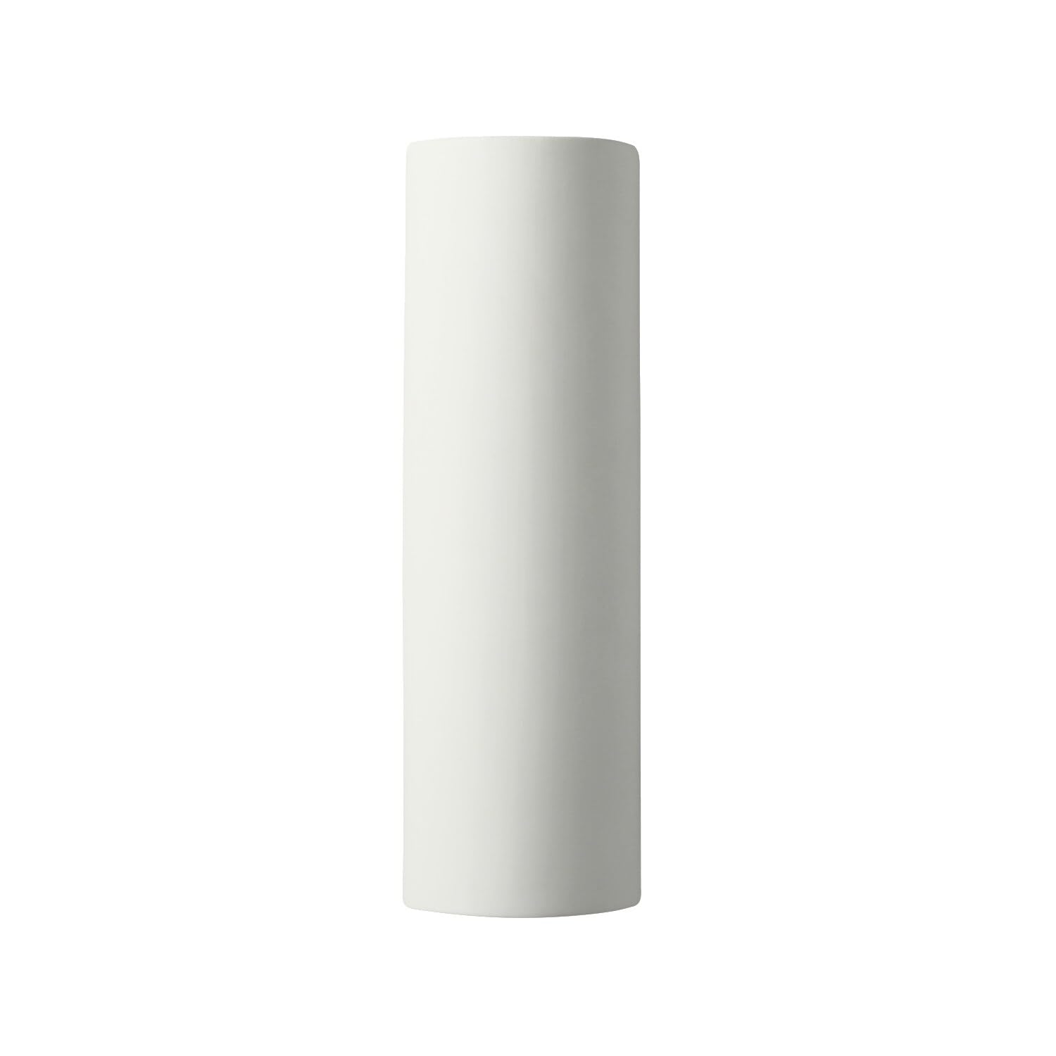 Justice Design Group Ambiance Collection 1-Light Wall Sconce - Bisque Finish - Elegant Wall Lighting for Bedroom, Hallway & Living Room Decor