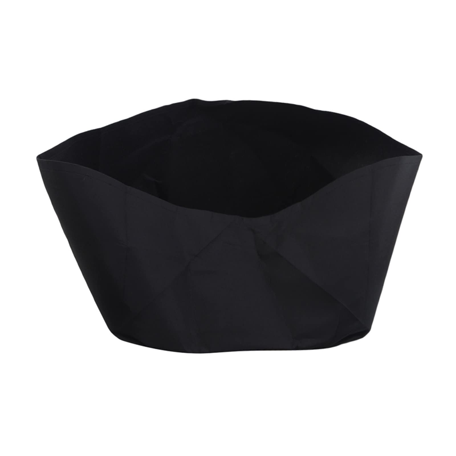 ZEAKS Square Garden Planting Bag - Seedling Cultivation & Potato Growing Felt Pouch for Vegetables - Durable Black Large Size - Perfect for Home Gardening, Urban Farming & Organic Vegetable Cultivation