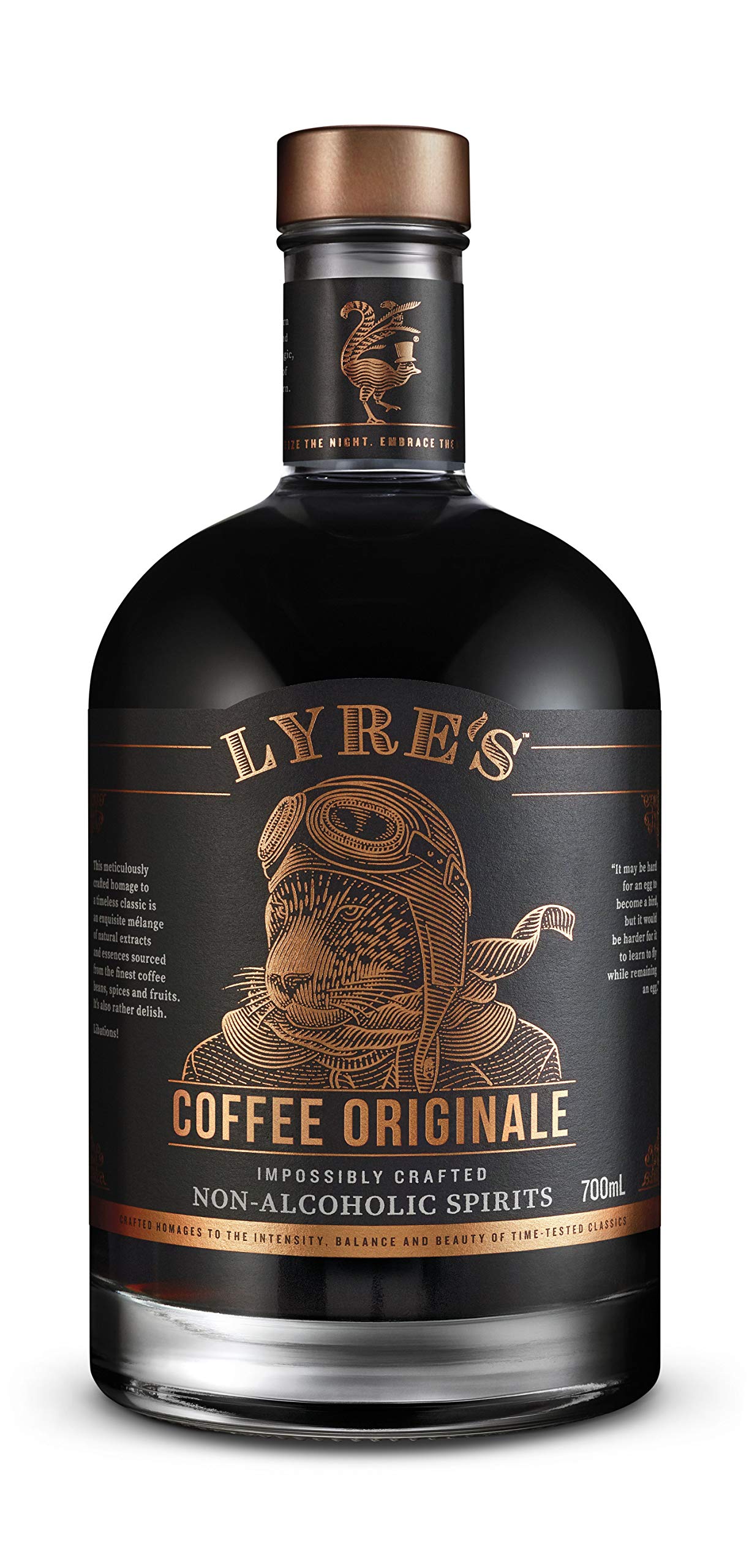 Lyre's Non-Alcoholic Coffee Royale Gift Set (2 Bottles) - Coffee Originale Liqueur Style & American Malt Bourbon Style - Award Winning Alcohol-Free Spirits - 23.7 Fl Oz - Perfect for Mocktails, Sober Celebrations & Thoughtful Gifts