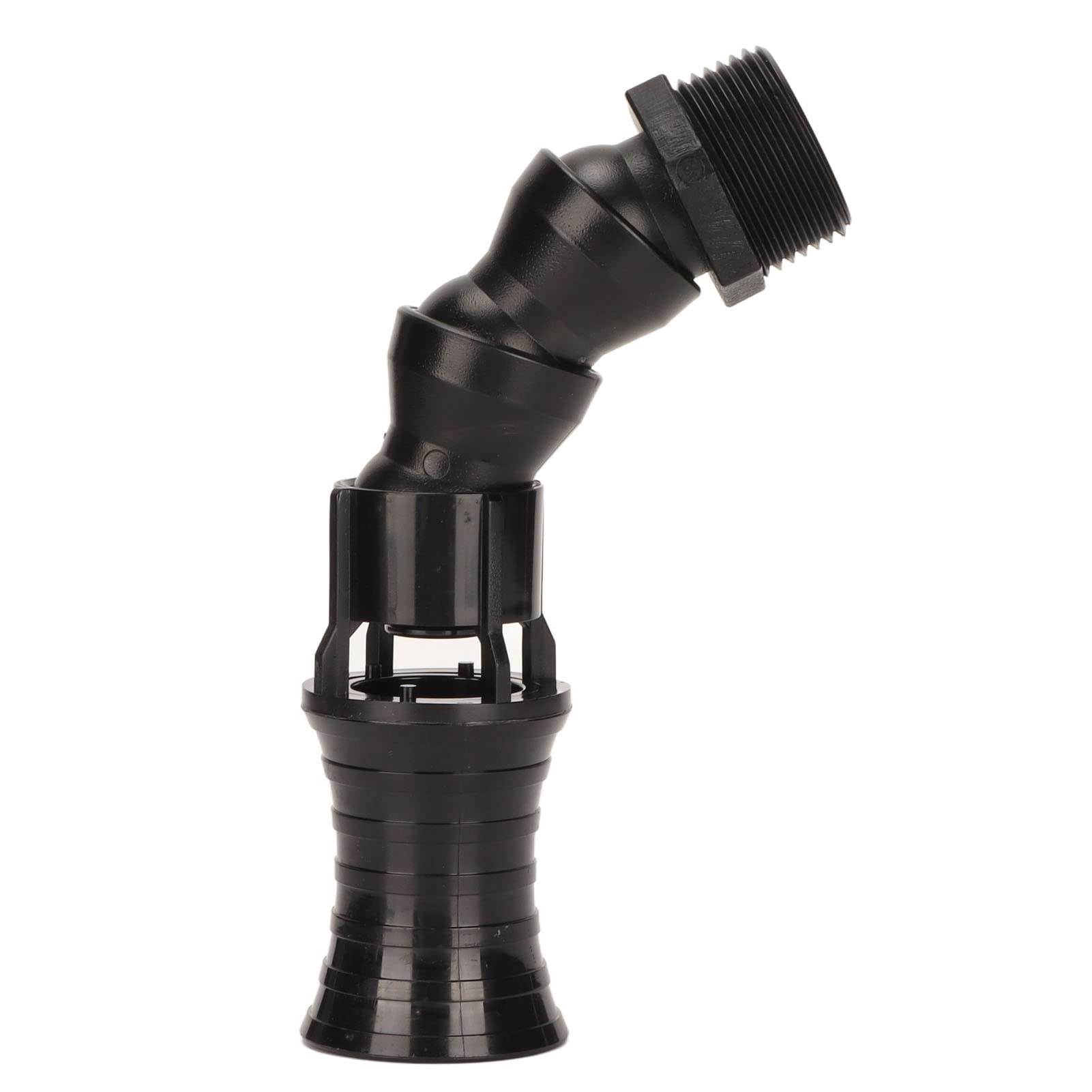 360 Degree Rotating Aquarium Water Outlet Nozzle - PP Plastic Fish Tank Accessories for Increased Oxygen Dissolution | Flexible Water Pump Nozzle for Freshwater & Saltwater Aquariums | Perfect for Betta Tanks, Reef Aquascaping & Aquatic Plant Setups