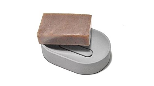Minimalist Concrete Soap Dish | Bathroom & Kitchen Organizer
