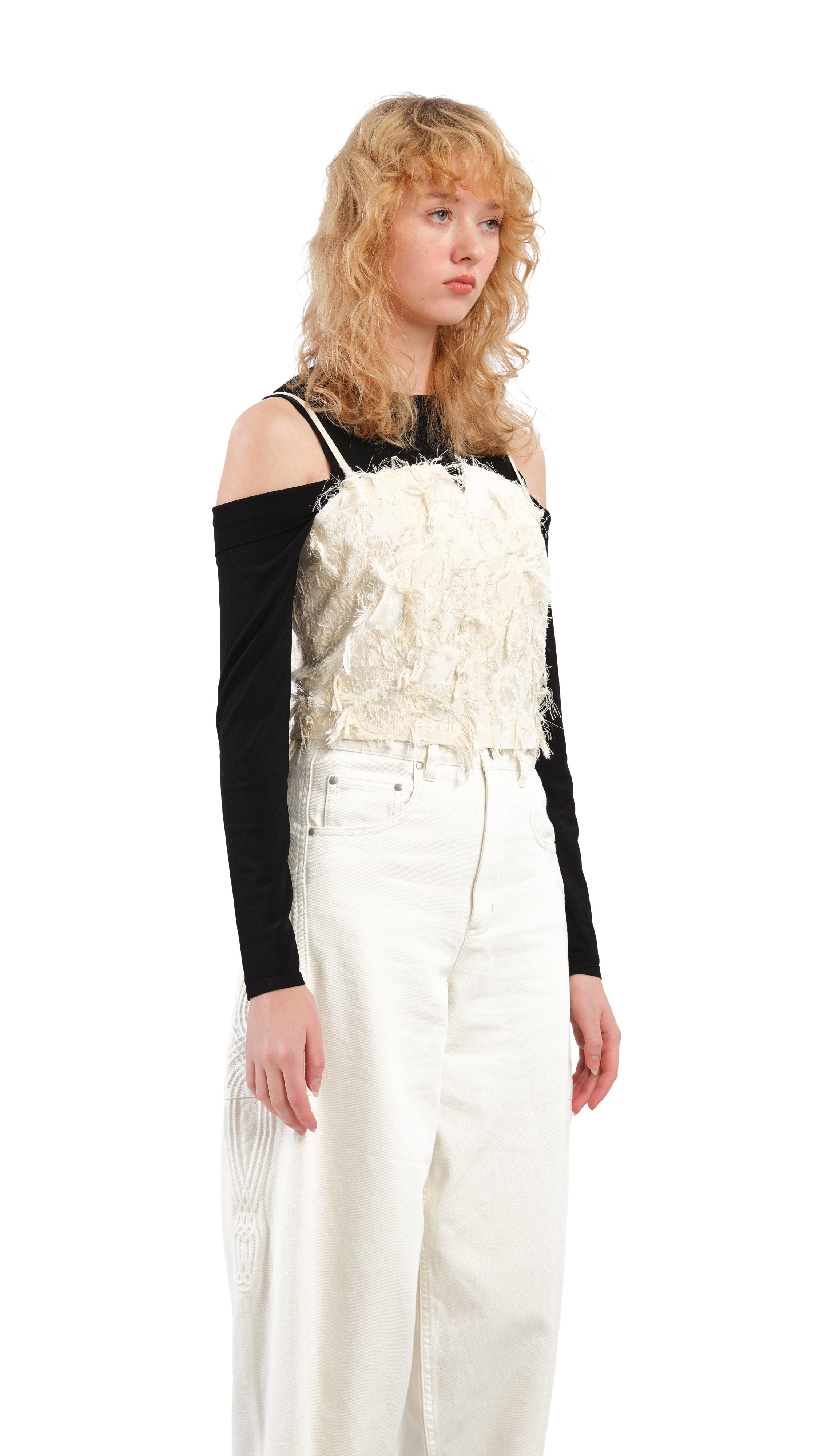 Elegant Jacquard Vest for Women - Stylish Floral Embroidery Waistcoat - Perfect for Office, Parties & Special Occasions