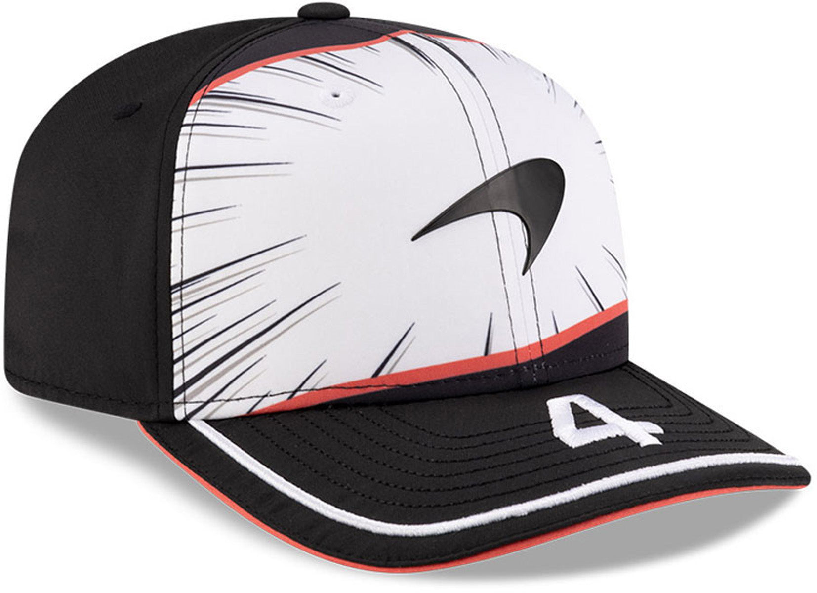 McLaren F1 New Era 9Seventy Lando Norris Japan GP Stretch Snapback Driver Cap - Official Formula 1 Racing Hat for Men & Women - Perfect for Grand Prix Events, Motorsport Fans & Streetwear Fashion