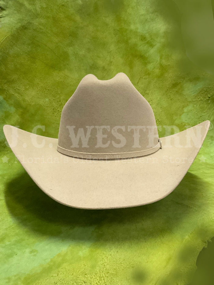 Resistol RFCTLM 754071 George Strait Collection Silverbelly Felt Cowboy Hat for Men - Western Style, Outdoor Rodeo & Country Music Events