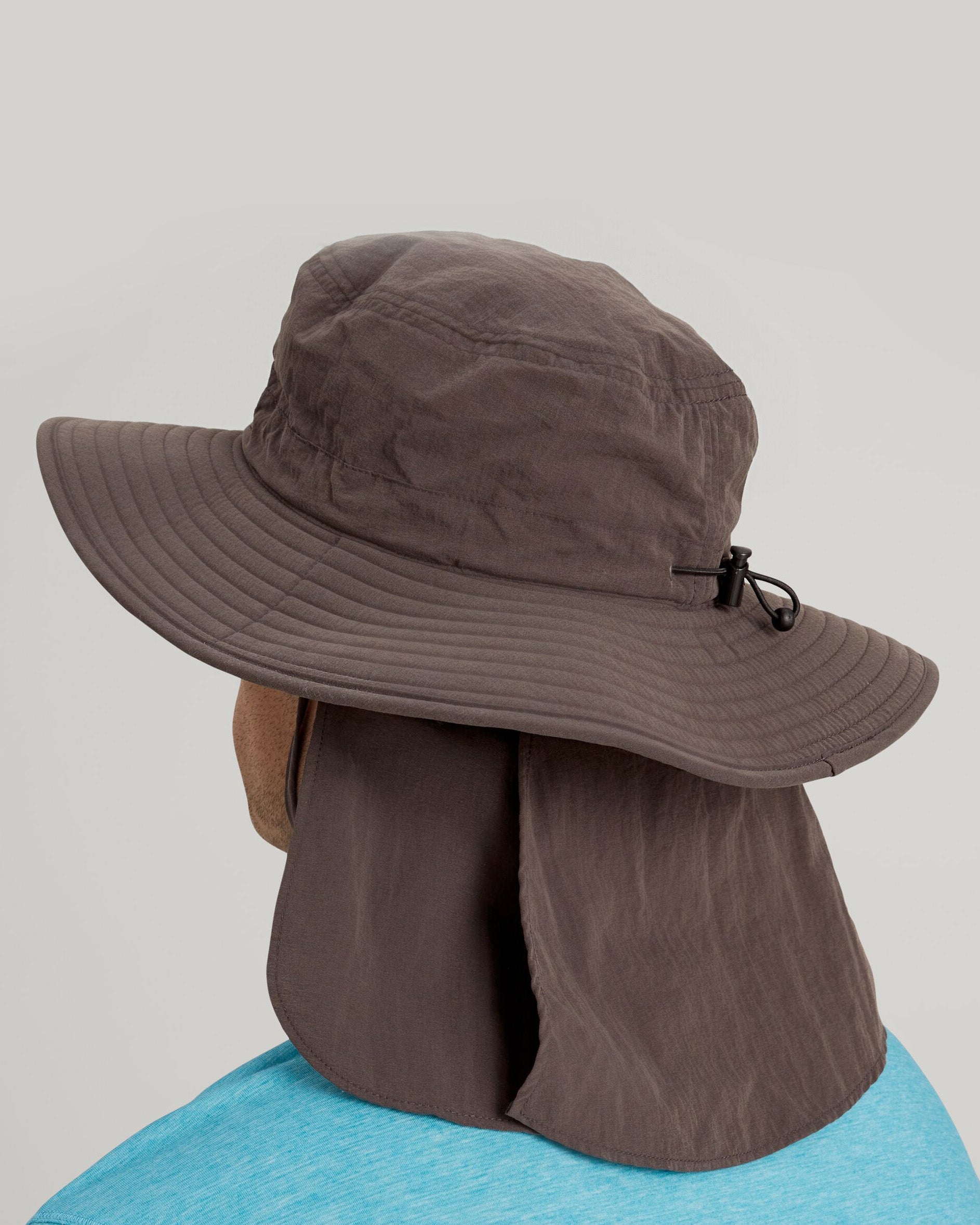 EVRY Day UPF 50+ Sun Protection Wide Brim Hat for Women & Men - Dark Quartz - Perfect for Beach, Hiking, and Outdoor Activities