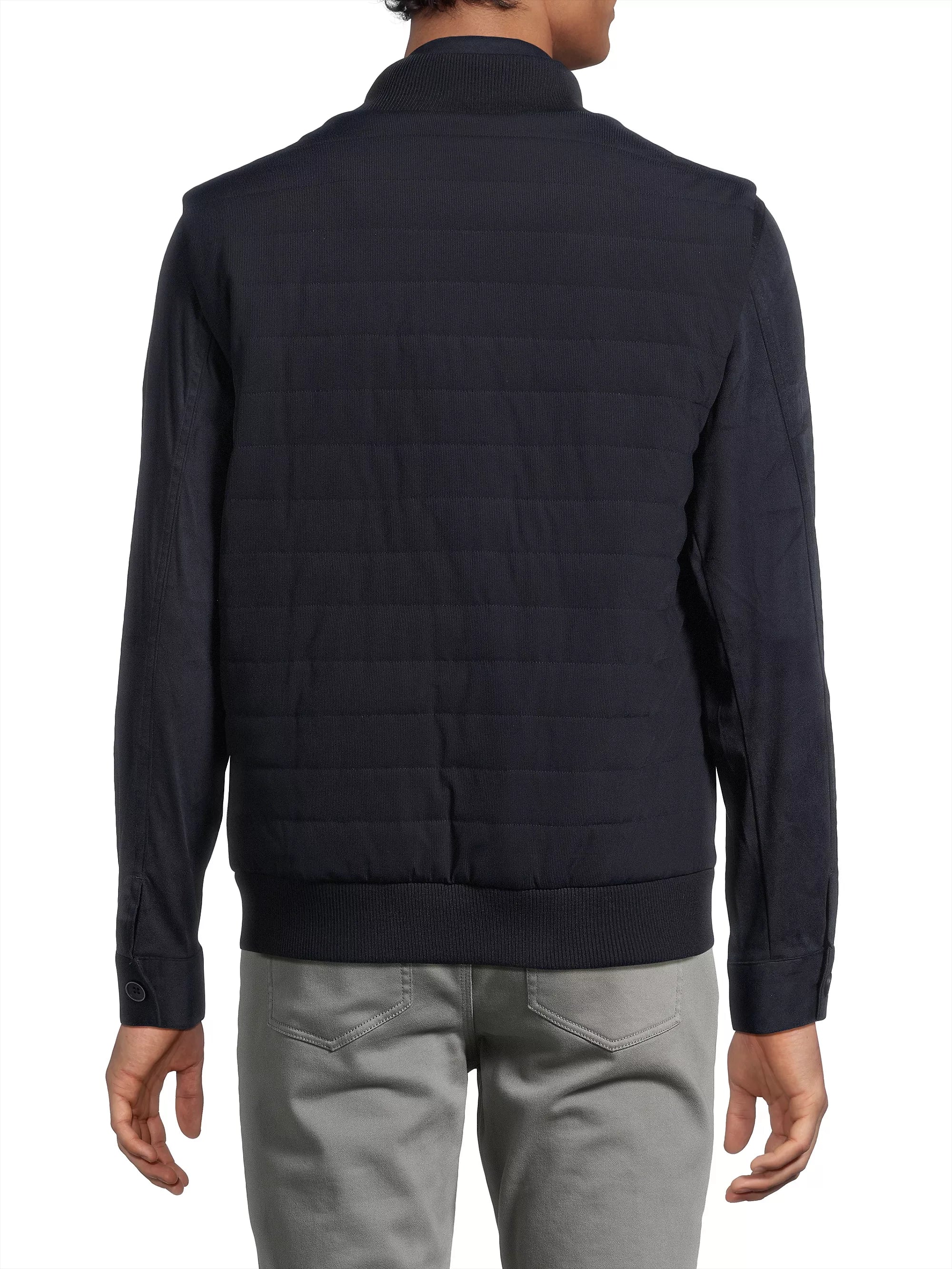 Robert Barakett SLD Quilted Vest for Men - Lightweight Puffer Jacket, Stylish Winter Layering Piece for Outdoor Activities & Casual Wear