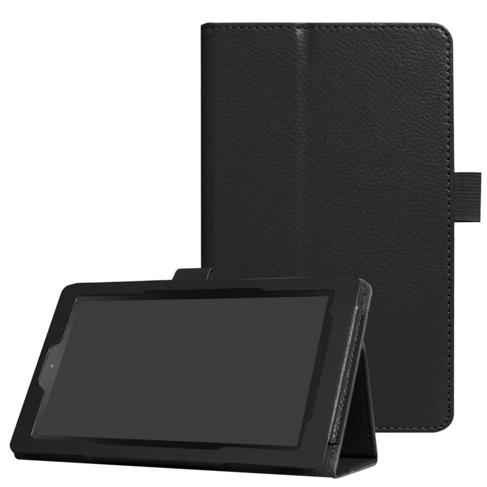 Premium Ultra Slim Leather Folio Stand Case for Amazon Kindle Fire 7 (7th/9th Gen) & Fire HD7 7