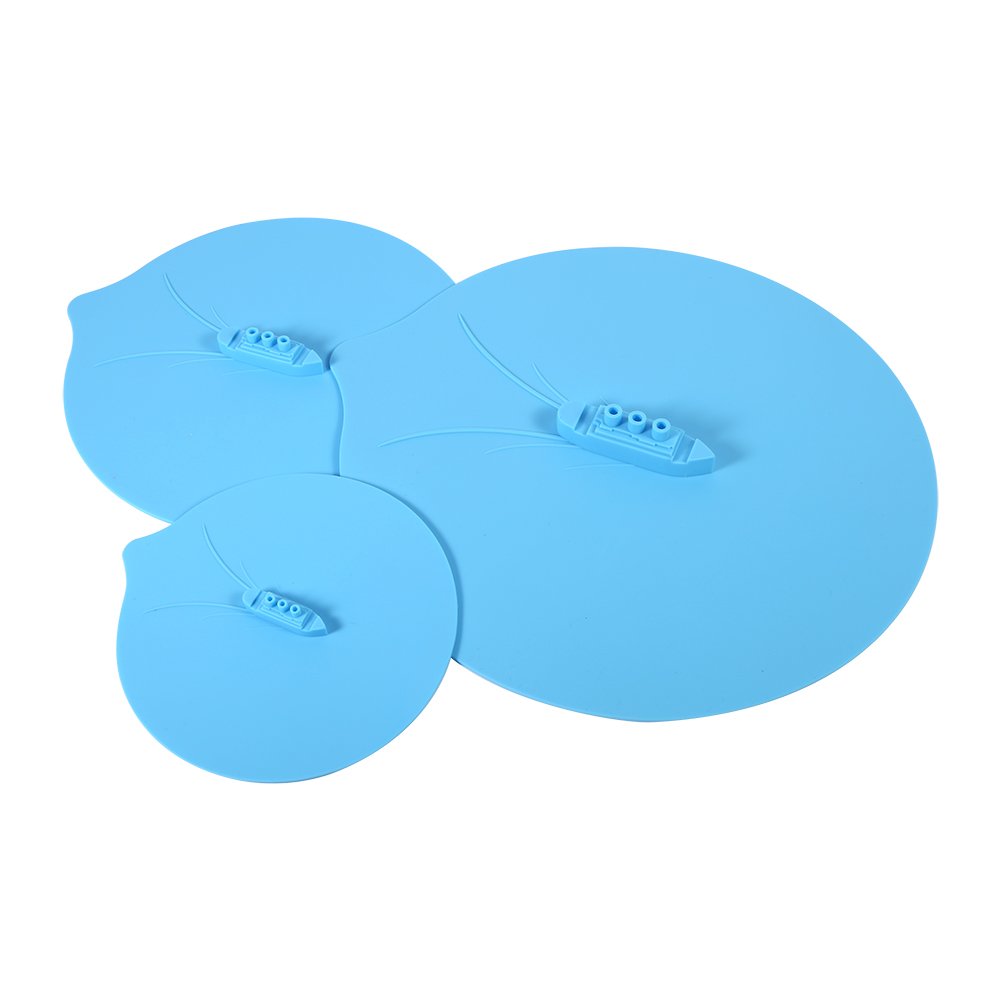 Eco-Friendly Silicone Cup Cover -40°F to +266°F, Steamboat-Shaped Seal Lid for Cups, Pots & Bowls - Universal Fit for Various Food Containers | Perfect for Hot/Cold Drinks, Meal Prep & Storage