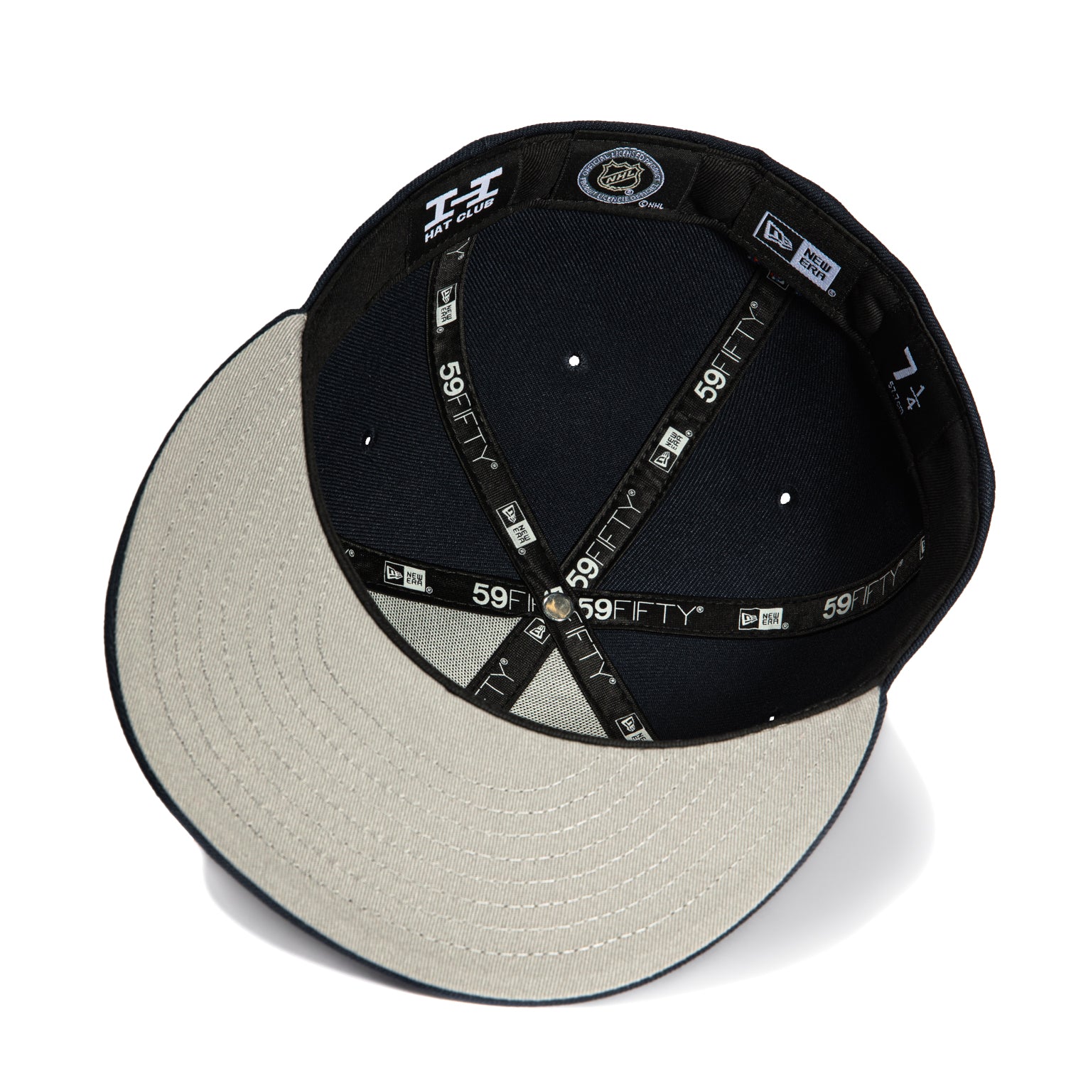 New Era 59Fifty New York Islanders Snapback Hat - Navy Blue Adjustable Baseball Cap for Men & Women - Perfect for Sports Fans, Casual Wear & Outdoor Activities