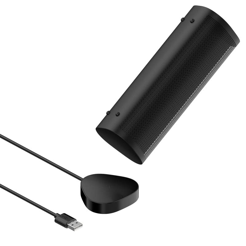Magnetic Charging Dock for Sonos Roam Speaker - Fast USB-C Charger Station with 1.5m Cable | Portable & Compatible Power Cradle | Perfect for Home, Office & Travel Use (Black)
