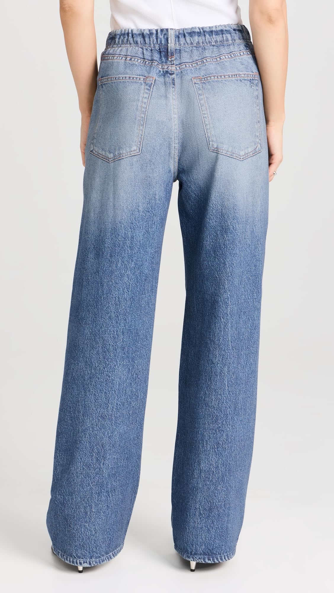 rag & bone Women's Miramar Wide Leg Sweatpants - High Waisted Lounge Pants for Yoga, Travel & Casual Wear - Soft Fleece Joggers with Elastic Waistband