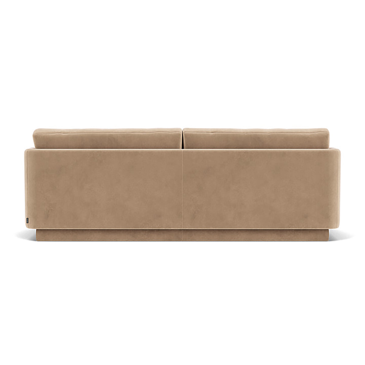 Emma Velvet 3 Seater Sofa - Luxurious Modern Living Room Couch for Small Spaces | Soft Upholstered Sectional Sofa Bed for Apartment, Lounge & Home Theater