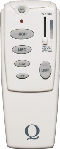Quorum International Forward/Reverse Ceiling Fan Wall Control Switch - White (Model 7-1401-0) - Perfect for Bedroom, Living Room & Home Office