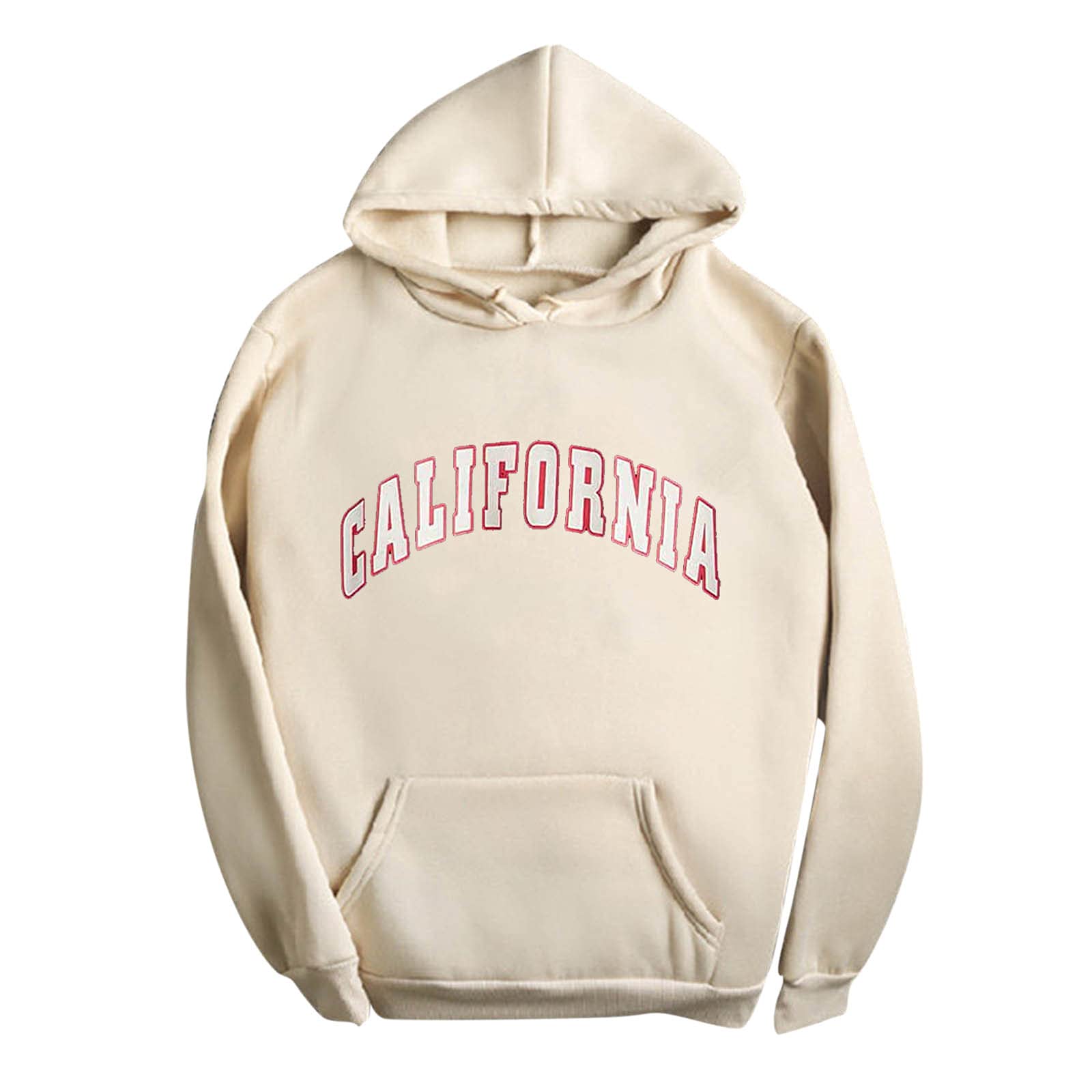 Women's Graphic Print Hooded Pullover Sweatshirt - Long Sleeve Casual Hoodie with Front Pocket | Perfect for Everyday Wear, Gym, Running & Outdoor Activities