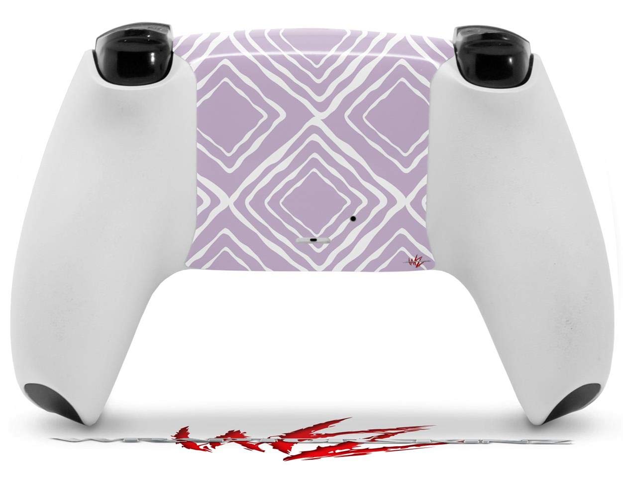 PS5 DualSense Controller Skin Wrap - Wavey Lavender for Gaming Protection