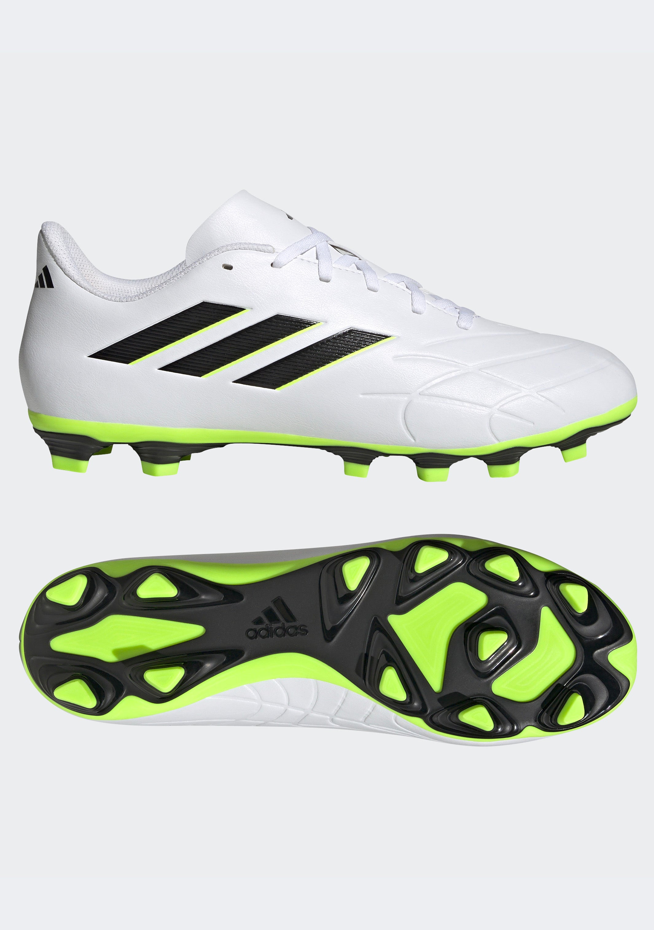 Adidas Men’s Copa Pure.4 FxG Soccer Cleats - Lightweight Football Shoes for Artificial Grass - Perfect for Training & Matches