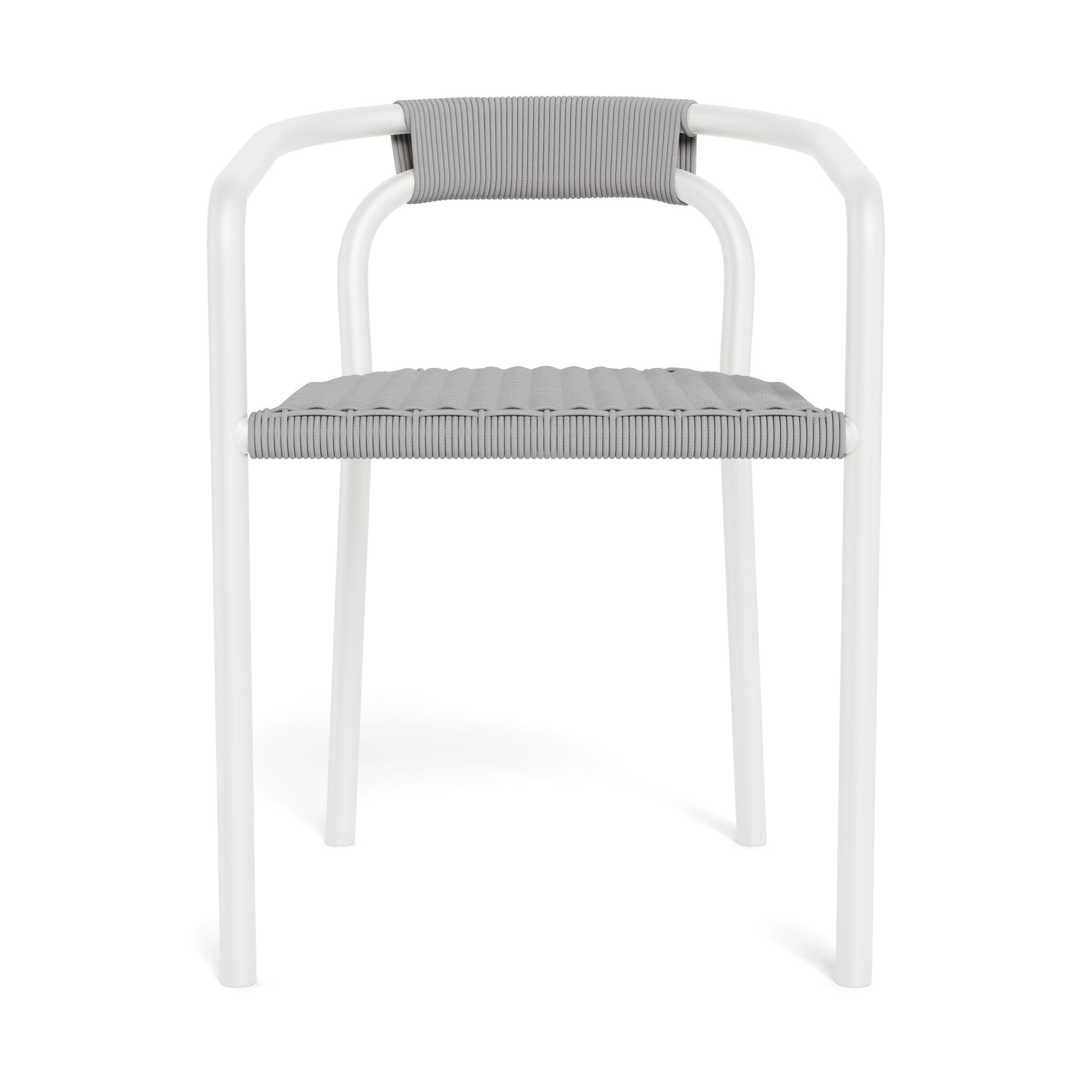 Leo Stacking Dining Chair - Modern & Space-Saving Stackable Chairs for Kitchen, Dining Room, Restaurant & Outdoor Use