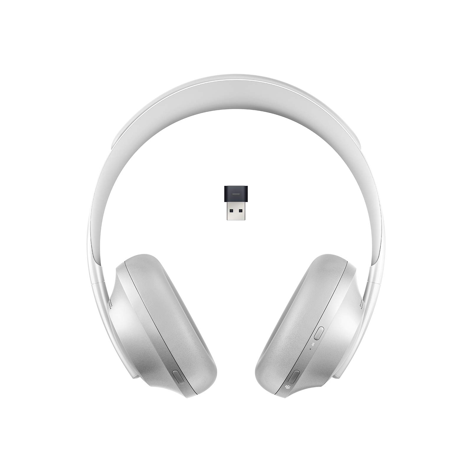 Bose Noise Cancelling Headphones 700 UC - Wireless Bluetooth Headset with Alexa Voice Control, Premium Silver (Renewed) - Perfect for Work Calls, Travel & Music Listening