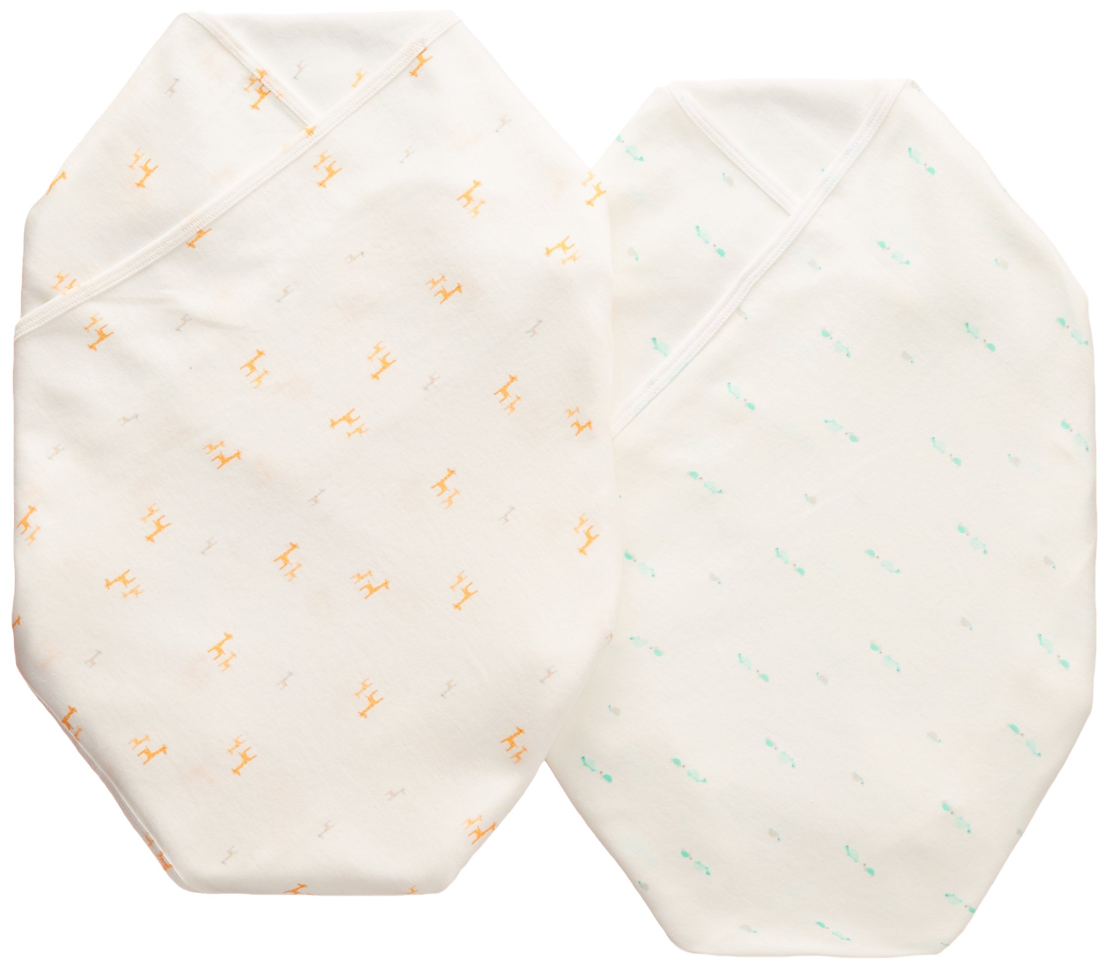 Carter's Baby 2-Pack Essential Swaddle Blankets - Soft White Cotton Receiving Blankets for Newborns & Infants - Perfect for Swaddling, Nursing & Stroller Cover